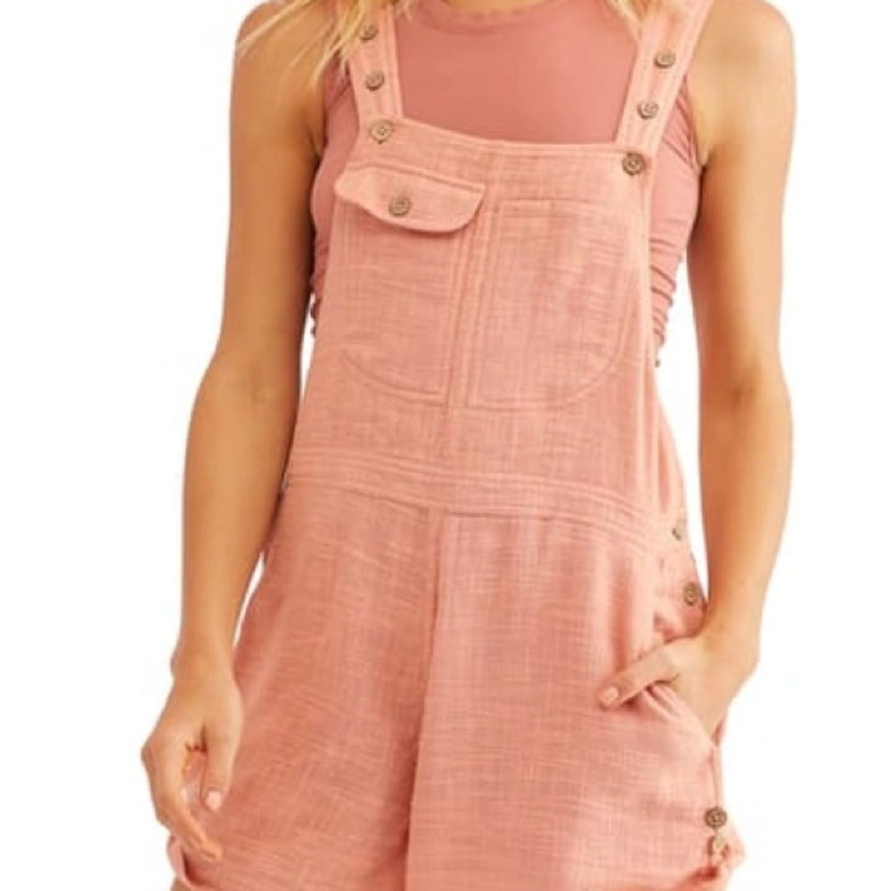 Free People Endless Summer by Free People Happiest When Sandy Romper